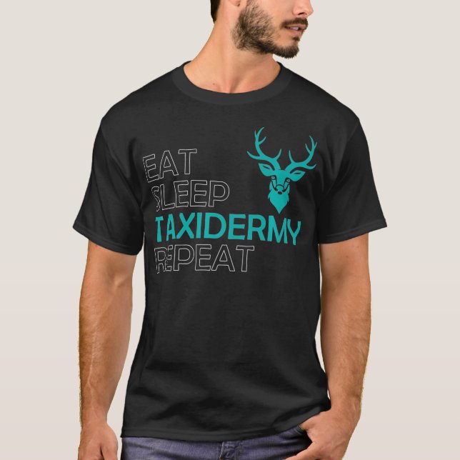 Camiseta Coma O Deer Taidermy Monta Taidermist Caça (Frente)