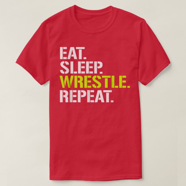 Camiseta Coma o descanso do sonoRepeatCool Luta T (Frente do Design)