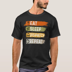 Camiseta Coma o Despacho de Suspensão Repetir o 911 Aprecia