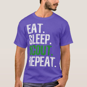 Camiseta Coma o escuteiro do sono Repita o discurso engraça