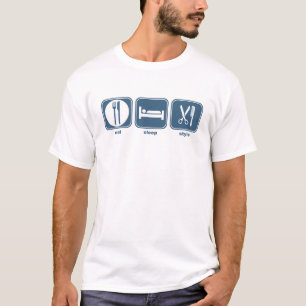 Camiseta coma o estilo do sono