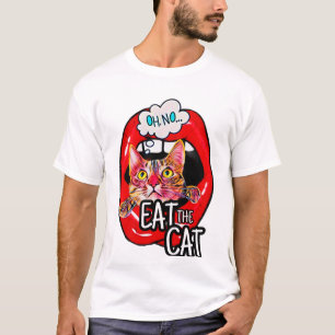 Camiseta Coma o gato