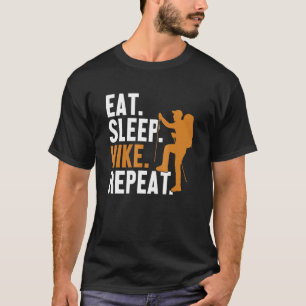 Camiseta Coma o Hiperque Repetidamente Deslocando-se Para T