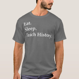 Camiseta Coma o histórico do teste de repouso