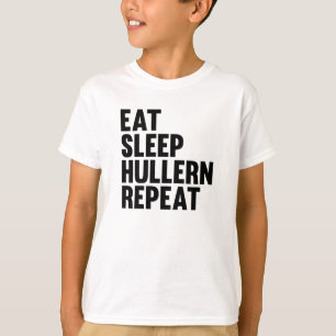 Camiseta Coma O Hullern Dormindo Repete O Esporte Com O Hul