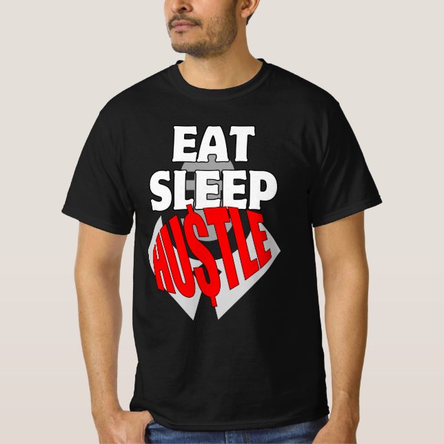Camiseta Coma o Hustle do Sono.b (Frente)
