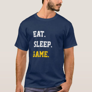 Camiseta Coma o Jogo do Sono