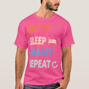 Camiseta Coma o Karate do Sono Repetir