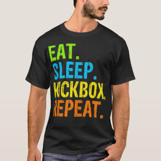 Camiseta Coma o Kickbox de Repetição do Kick Boxing Gift 1