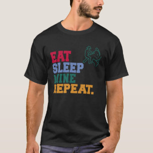 Camiseta Coma o Mineiro de Repetição de Mina no Sono
