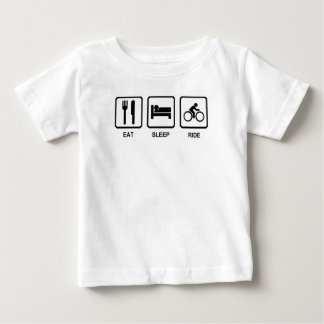 Camiseta Coma o Mountain bike preto do ciclo dos homens do