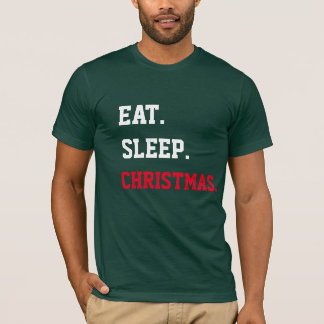 Camiseta Coma o Natal do Sono (Frente)