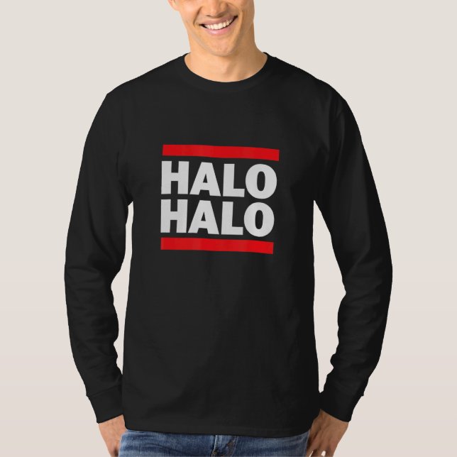 Camiseta Coma o Orgulho da Cultura Filipina Halo Halo (Frente)