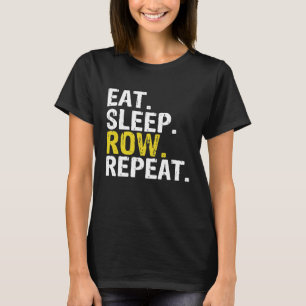 Camiseta Coma o prêmio de presentes de repetição de linha d