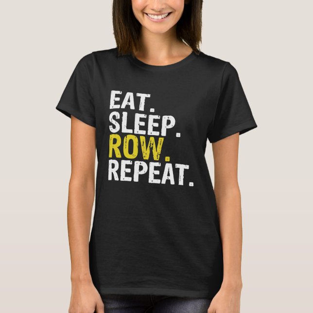 Camiseta Coma o prêmio de presentes de repetição de linha d (Frente)