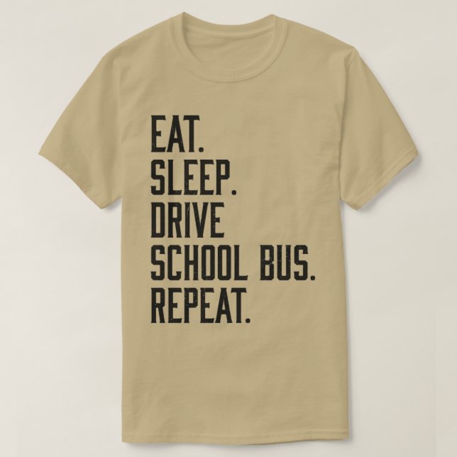 Camiseta Coma o presente da Faculdade de Ônibus Engraçada (Frente do Design)