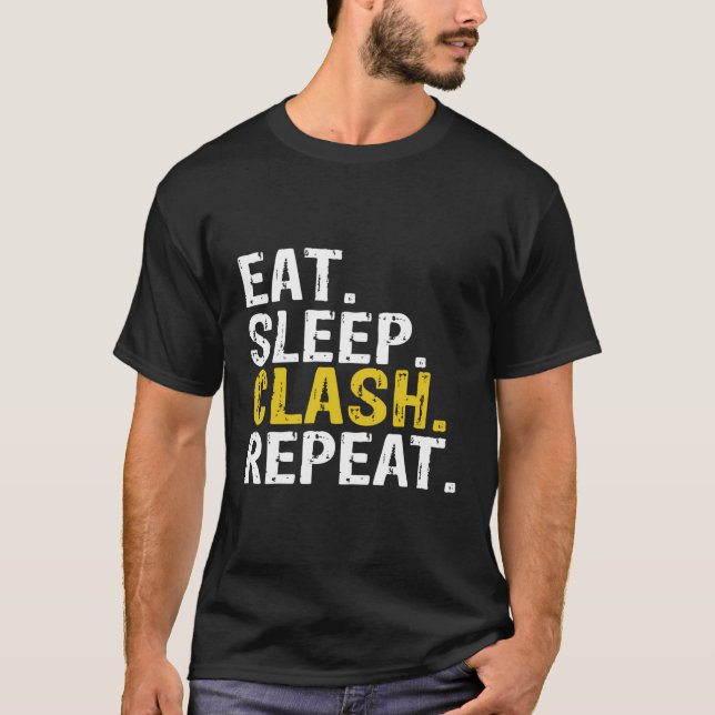 Camiseta Coma o Presente de Repetição do Contato de Sono (Frente)