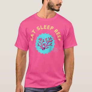 Camiseta Coma O Recife De Coral Recife Engraçado Aquário De