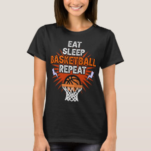 Camiseta Coma o reprodutor de basquete do jogador Gift Fun 