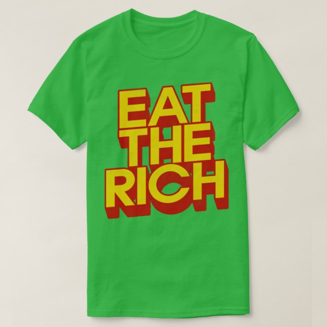 Camiseta Coma O Rico1 (Frente do Design)