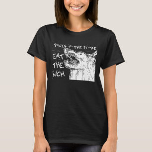 Camiseta Coma O Rico Poder Para As Pessoas