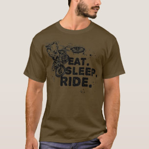 Camiseta Coma o ritmo do sono Motocross Dirtbike Enduro Mot