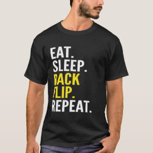 Camiseta Coma o Sacudir traseiro do repouso repita a ginást