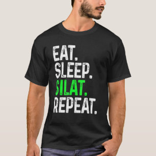 Camiseta Coma o Silat Repetit Arts Martial Combate