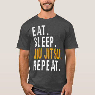 Camiseta Coma o Sleep jiu jitsu Repete o EssentialCopy