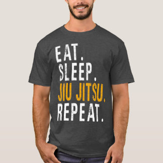 Camiseta Coma o Sleep jiu jitsu Repete o EssentialCopy