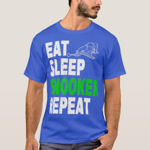 Camiseta Coma o Snooker Repeat Snooker Design Classic TS