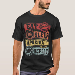 Camiseta Coma o sono Capoeira repetir
