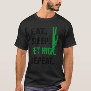 Camiseta Coma o sono e repita o Arborista Lumberjack Funn