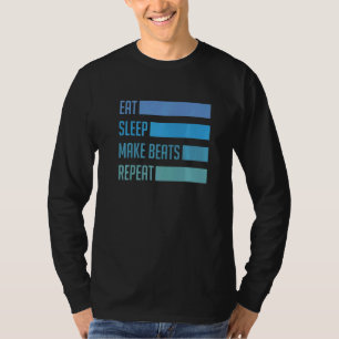 Camiseta Coma O Sono Faça Beats Deejay Dj Music Techno Soun