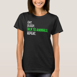 Camiseta Coma O Sono Falar Com Animais Repetindo Fazendeiro