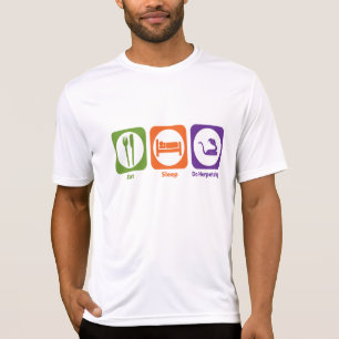 Camiseta Coma o sono fazem o Herpetology