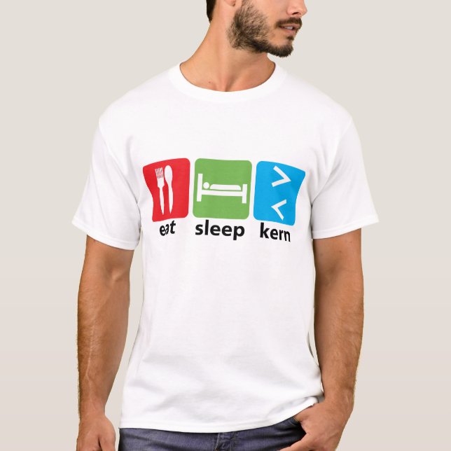Camiseta Coma o sono Kern (Frente)