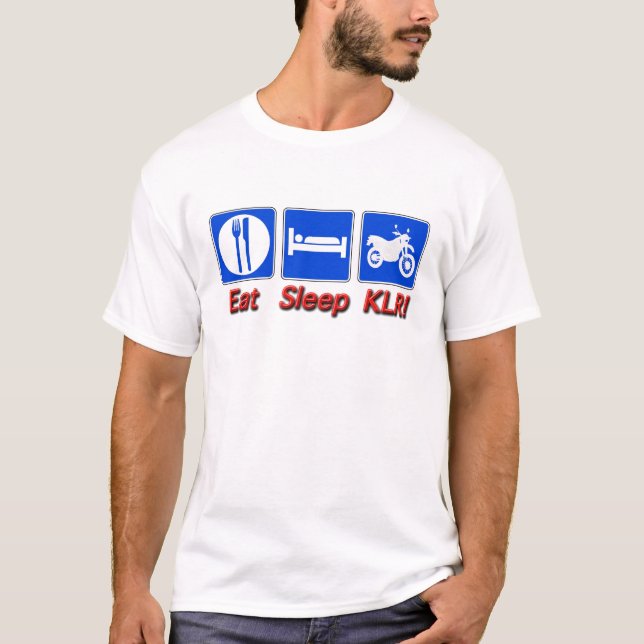 Camiseta Coma o sono KLR (Frente)
