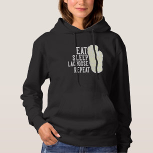 Camiseta Coma o Sono Lacrosse Repete Rapazes Lax Sports Tea