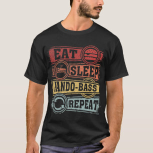 Camiseta Coma o sono Mando-bass Repetir