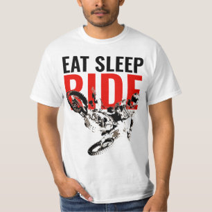 Camiseta Coma o sono Motocross Motocross Pop Art