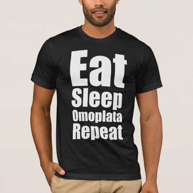 Camiseta Coma o sono omoplata repetir (Frente)