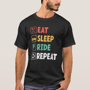 Camiseta Coma o sono Repetir o Balonamento de Aventura Aére