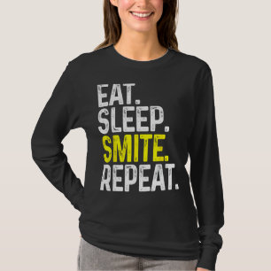 Camiseta Coma o sono Repetir o Rolep de jogos de mesa engra