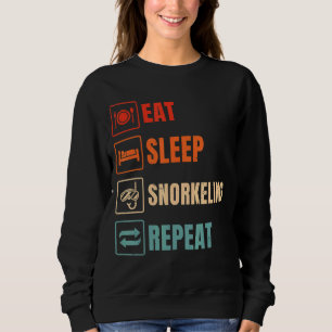 Camiseta Coma o sono Repetir Snorkeling Scuba Diver Merge S