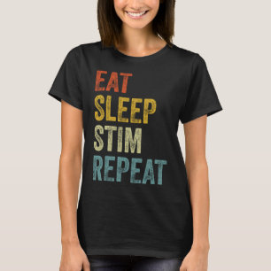 Camiseta Coma O Sono Repita Crianças Engraçadas De Consciên