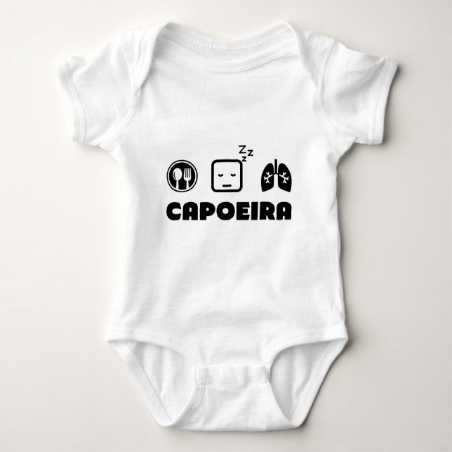 Camiseta Coma o sono respiram Capoeira (Frente)