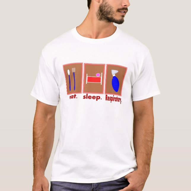 Camiseta Coma o sono respiratório (Frente)