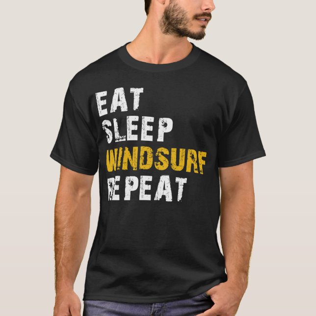 Camiseta coma o sono Windsurf (Frente)