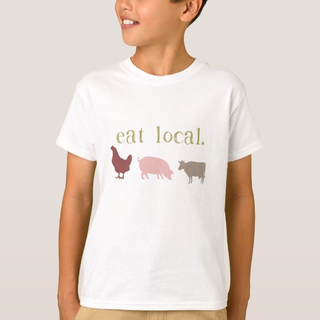 Camiseta Coma o T local (Frente)